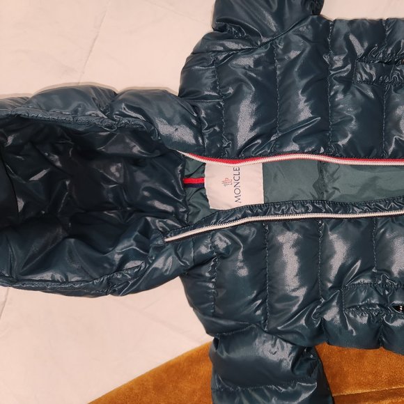 Toddler Moncler Jacket Green Authentic 18-24months - Picture 1 of 6